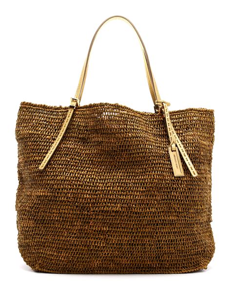 michael kors santorini raffia